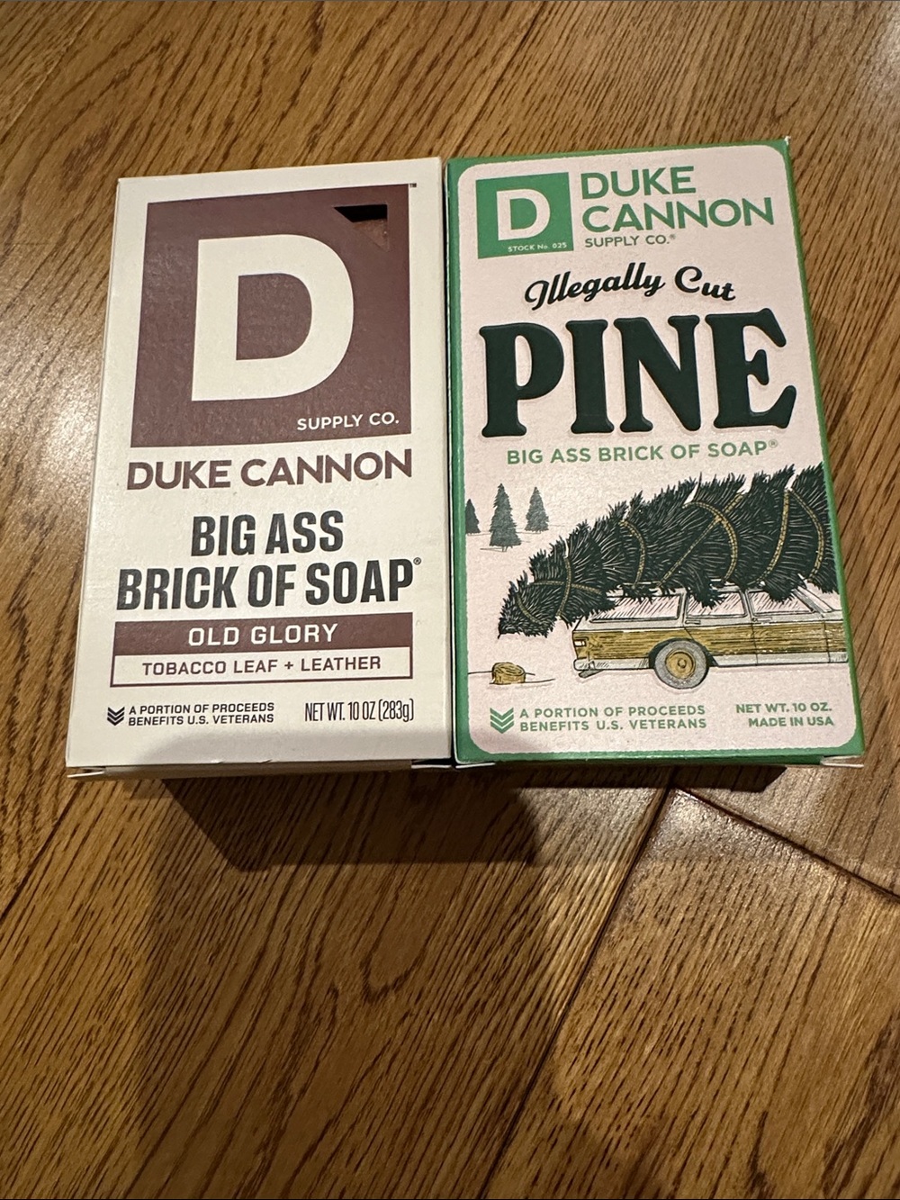 Duke Cannon Big Ass Brick of Soap - Old Glory (Brown)